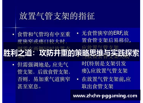 胜利之道：攻防并重的策略思维与实践探索