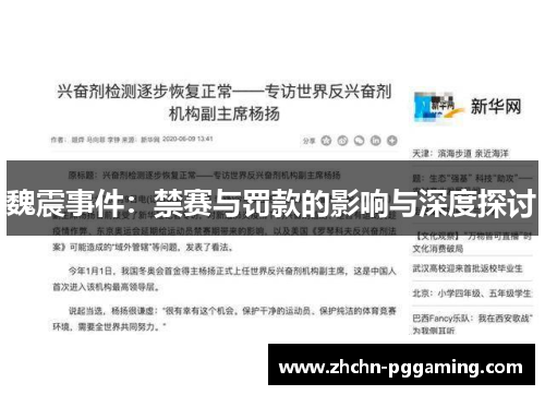 魏震事件：禁赛与罚款的影响与深度探讨